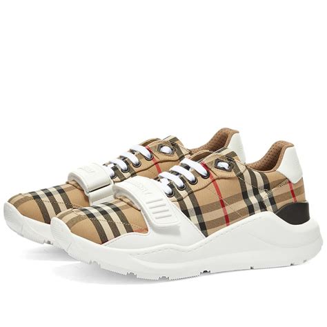 burberry regis sneakers white|burberry regis trainers.